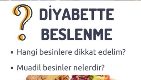 Diyabet ve Beslenme İlişkisi