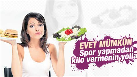 Spor Yaparken Kilo Vermenin Yolları